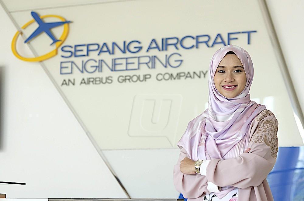 Believe It Or Not, This Young Mother Is Working As Aircraft Avionics Technician!